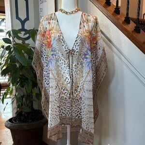 Colorful Animal Print Kaftan